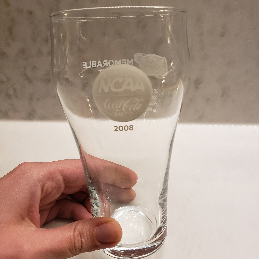 2008 NCAA Coca-Cola Zero 2006 Final Four Memorable Moment Glass